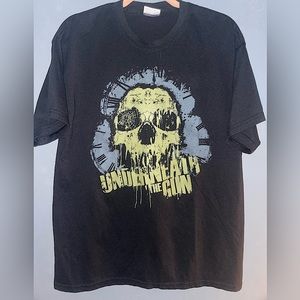 Vintage Underneath The Gun Band T Shirt L